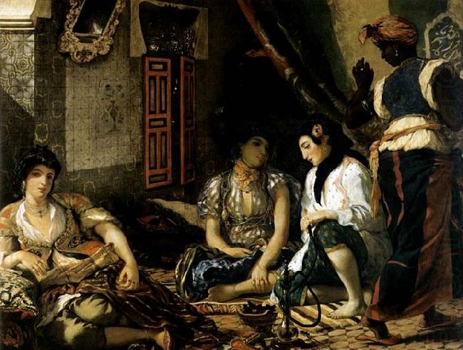 The Women of Algiers, Eugene Delacroix